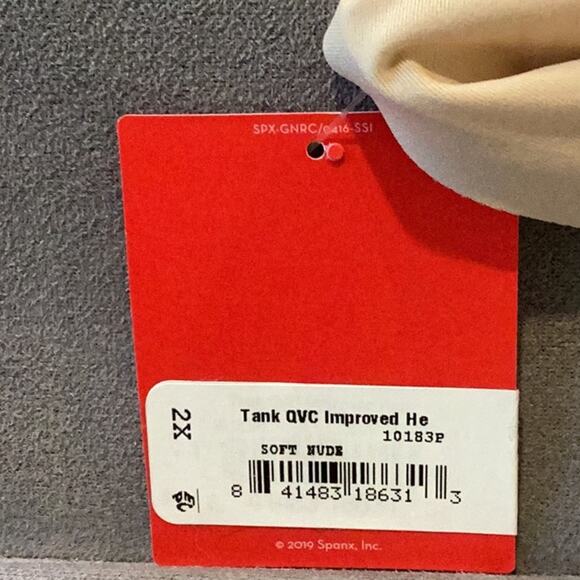 Spanx by Sara Blakey Size 2x Soft Nude Tank Top. NWT. - Picture 3 of 3